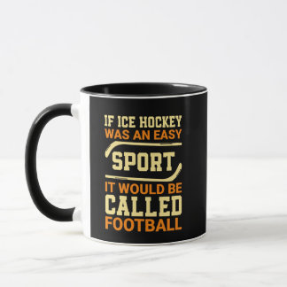 Caneca Hockey Versus Futebol