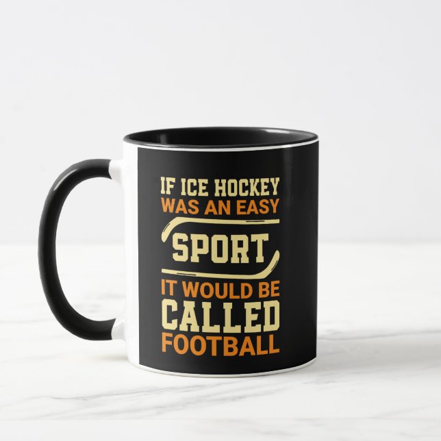 Caneca Hockey Versus Futebol (Esquerda)