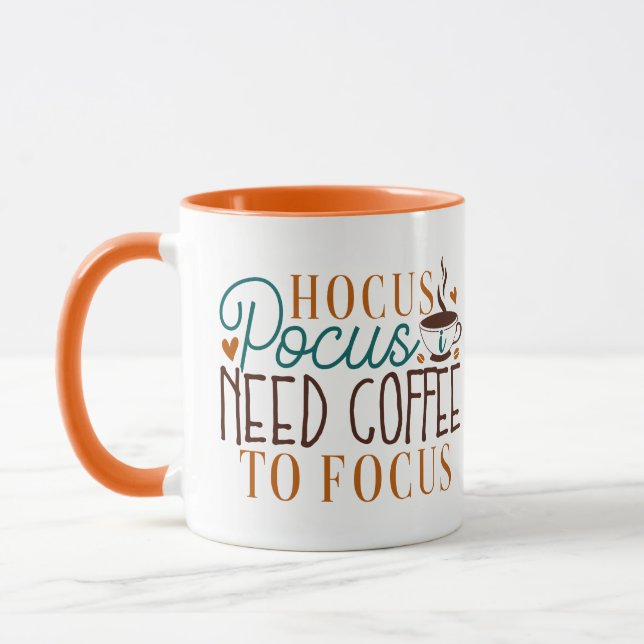 Caneca Hocus Pocus Moderno Café Engraçado Halloween (Esquerda)