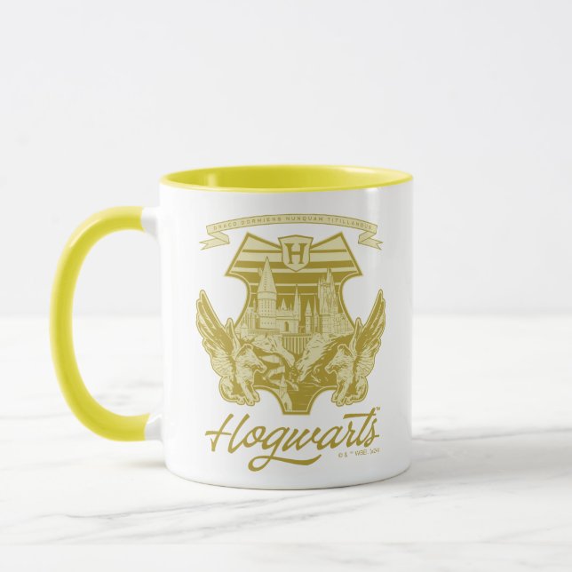 Caneca HOGWARTS™ Winged Shield Graphic (Esquerda)
