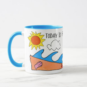 Caneca "Hoje é para Relaxar"
