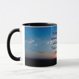 Caneca Hoje é umas citações inspiradas do nascer do sol