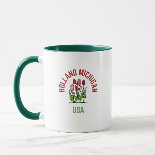 Caneca Holland Michigan Coffee Mug (Esquerda)