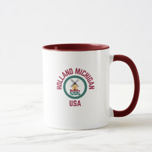 Caneca Holland Michigan Coffee Mug