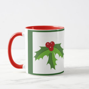 Caneca Holly Berries