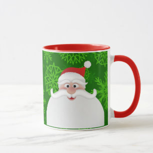 Caneca Holly Jolly Papais noeis de Natal 11 oz Combo Mug