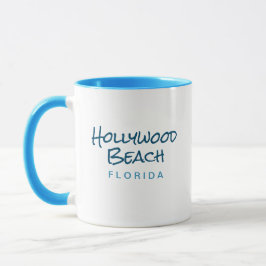 Caneca Hollywood Beach Florida Coffee Mug