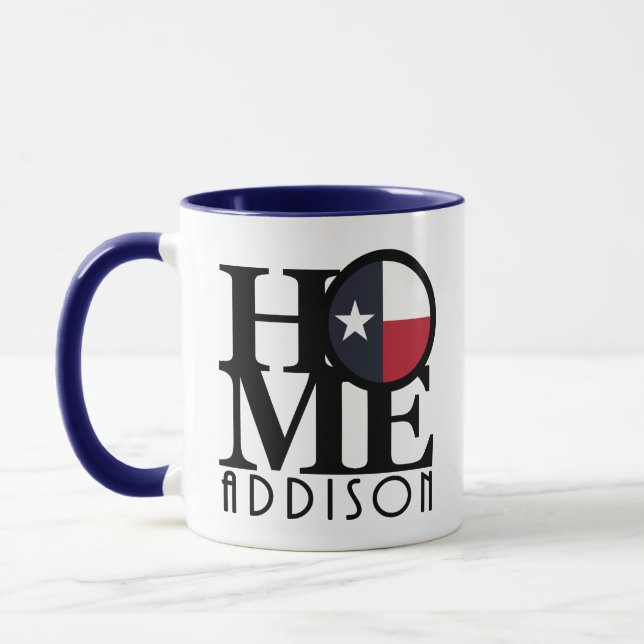 Caneca HOME Addison Texas 11oz (Esquerda)