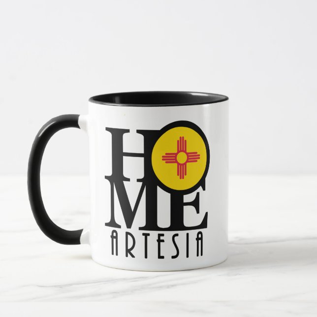 Caneca Home Artesia, Novo México 11oz Mug (Esquerda)