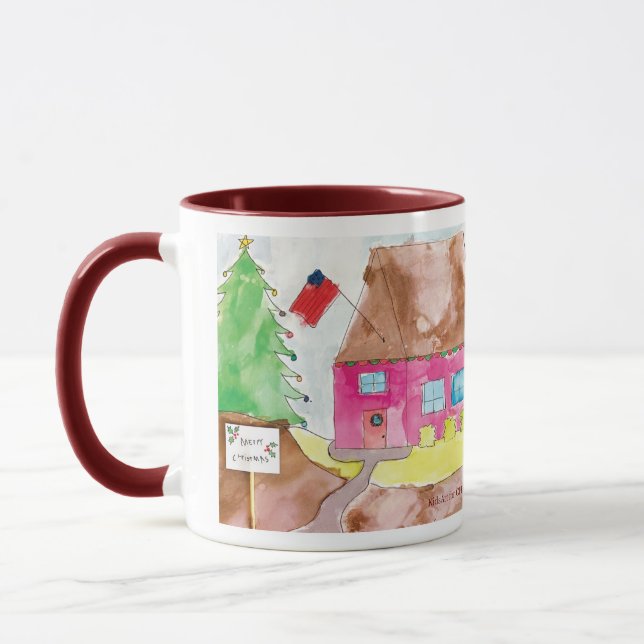 Caneca Home For Holidays - KidsArt for CHOC (Esquerda)
