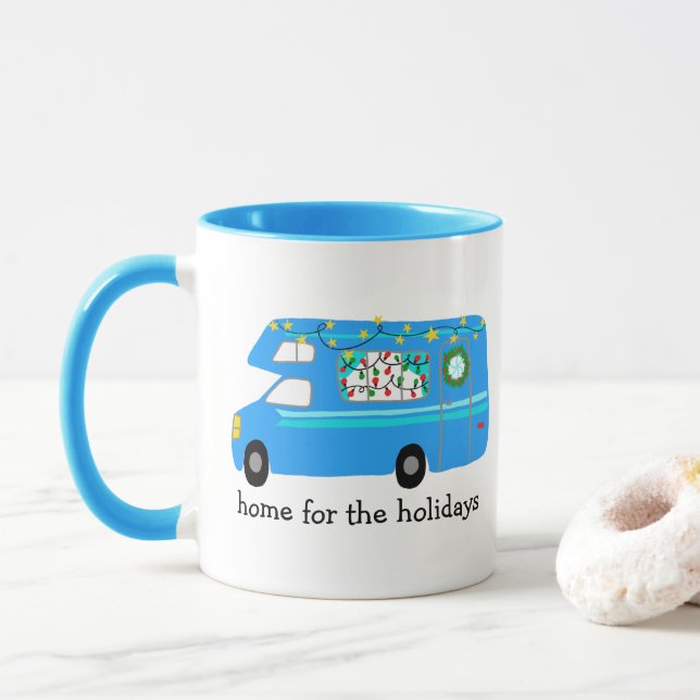 CANECA HOME FOR HOLIDAYYS (EM SEGUNDO LUGAR) (Com Donut)
