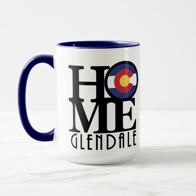 Caneca HOME Glendale CO 15oz (Esquerda)