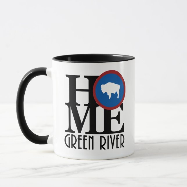 Caneca HOME Green River 11oz (Esquerda)