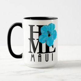 Caneca HOME Maui Blue Hibiscus 15oz