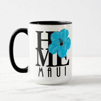 Caneca HOME Maui Blue Hibiscus 15oz