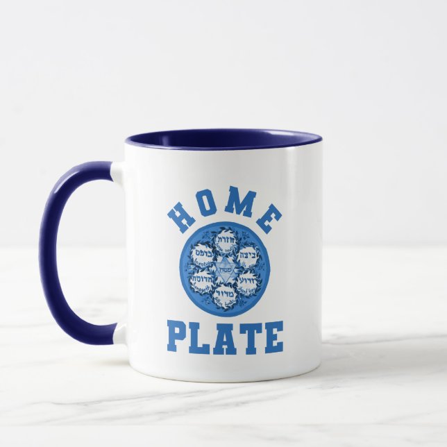 Caneca Home Placa Engraçado Passover Mug (Esquerda)