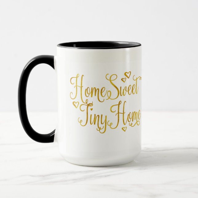 Caneca Home Sweet Tiny Home Café Mug (Esquerda)