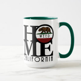 Caneca HOME Weed California 15oz