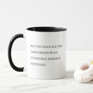 Caneca Homem Branco Mediano