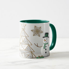 caneca homem de neve