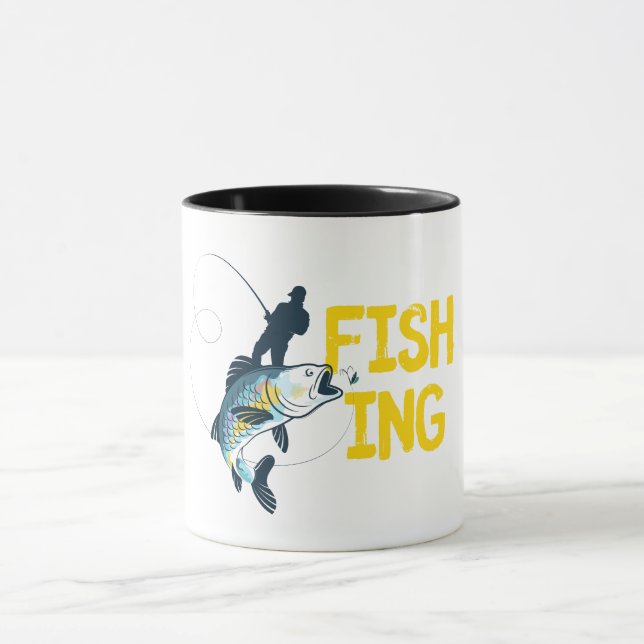 Caneca Homem de Pesca (Centro)