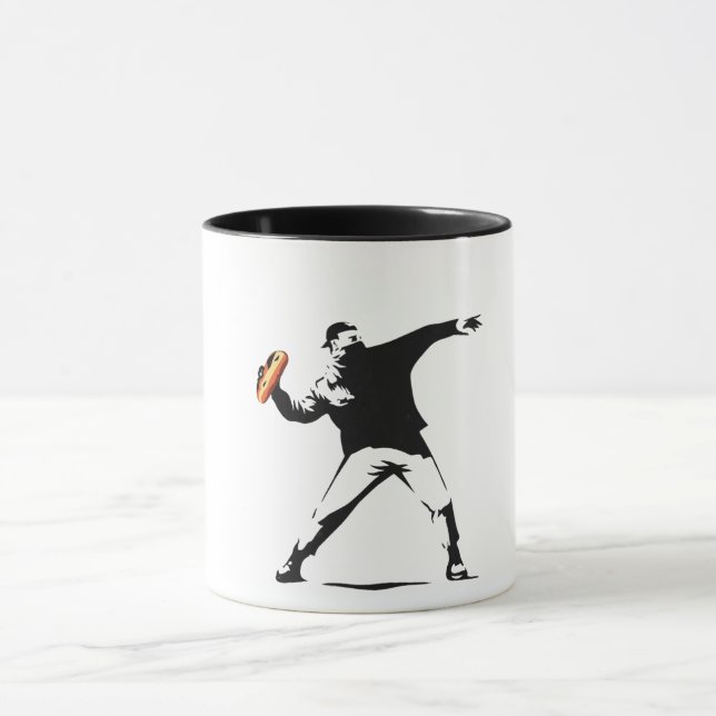 Caneca Homem de Sanduíche Grátis em D.C. – Protesto de Ar (Centro)