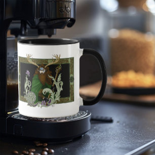 Caneca Homem dos Antílope Celta Verde