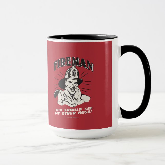 Caneca Homem-Fogo, Devias Ver A Minha Outra Casa (Direita)