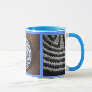Caneca Homem no LABIRINTO Tohono O'odham Bas… -