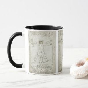 Caneca Homem Vitruviano por Leonardo da Vinci