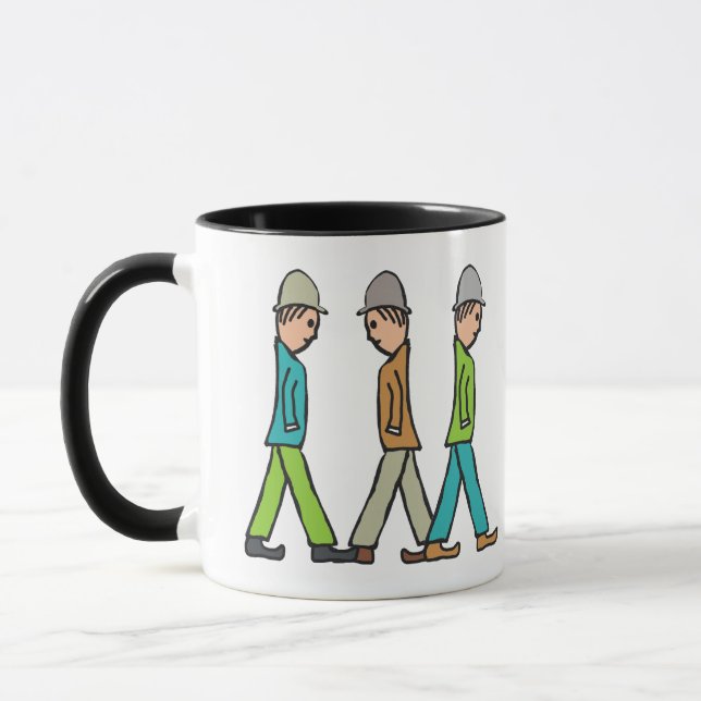 Caneca Homens de Blocos (Esquerda)