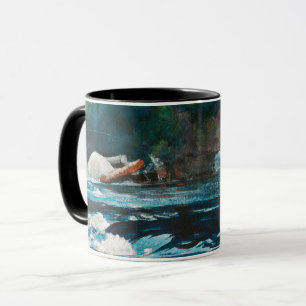 Caneca Homer - Os Rapids, Rio Hudson, Adirondacks