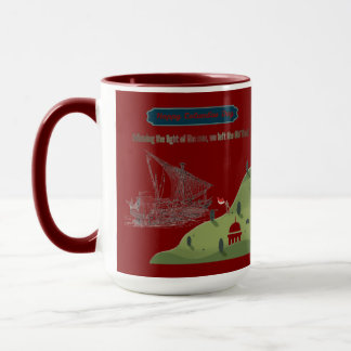 Caneca Honra ao marrom de Colombo