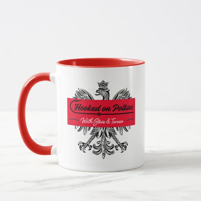 Caneca Hooked on Polkas Mug (Esquerda)