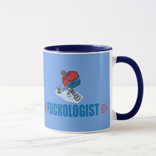 Caneca Hóquei Humorístico no Gelo