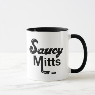 Caneca Hóquei picante das luvas