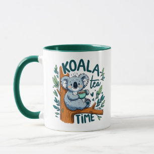 Caneca Hora do chá de Koala