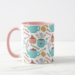 Caneca Hora do Chá e Sweets Mug