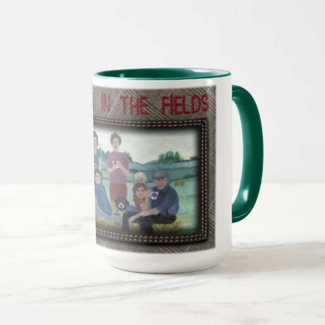 caneca "Hora do Chá nos Campos" (Frente Esquerda)