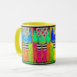 Caneca Horário de primavera de Boots and Daisies, Chás 