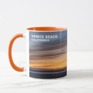 Caneca Horário do ouro do Sol - Praia de Veneza, CA Mug