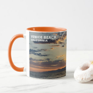 Caneca Horário do ouro do Sol - Praia de Veneza, CA Mug