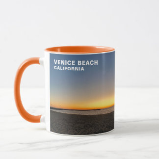 Caneca Horário do ouro do Sol - Praia de Veneza, CA Mug