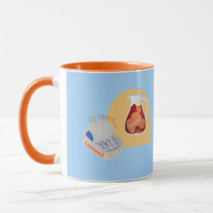 Caneca Horário Feliz na Espanha