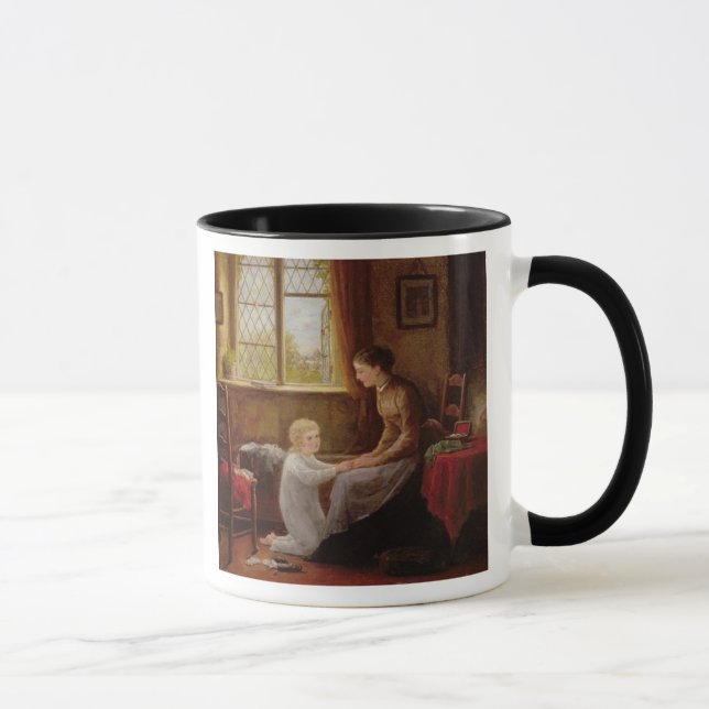 Caneca Horas de dormir, 1890 (óleo no painel) (Direita)