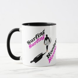 Caneca Horizonte de surfe