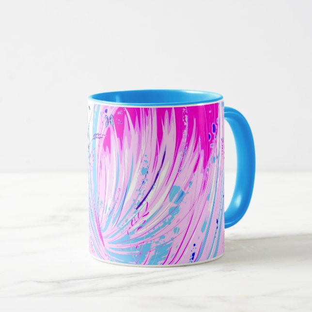 Caneca Horizonte Rosa (Frente Esquerda)