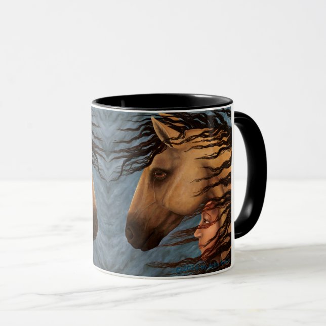 Caneca Horse e Mulher (Frente Esquerda)