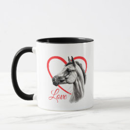Caneca Horse Love Mug