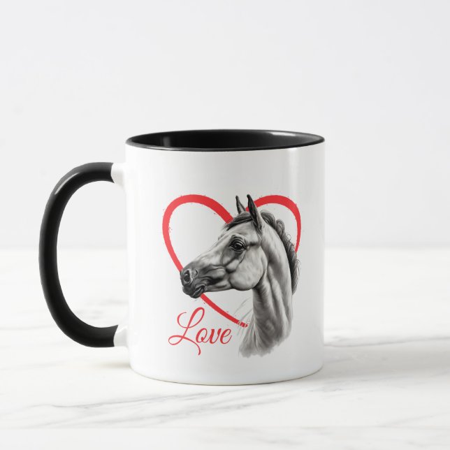 Caneca Horse Love Mug (Esquerda)
